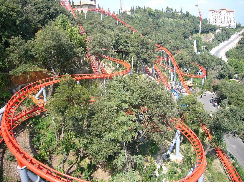 Tibidabo Amusement Park, Spain